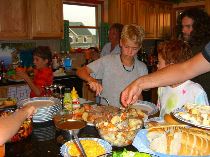 Eating dinner.JPG